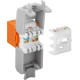 GOOBAY Keystone module RJ45 CAT 6A 90690, UTP, πορτοκαλί GOOBAY Keystone module RJ45 CAT 6A 90690, UTP, πορτοκαλί