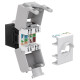 GOOBAY Keystone module RJ45 CAT 6A 90692, UTP, μαύρο GOOBAY Keystone module RJ45 CAT 6A 90692, UTP, μαύρο