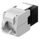 GOOBAY Keystone module RJ45 CAT 6A 90692, UTP, μαύρο GOOBAY Keystone module RJ45 CAT 6A 90692, UTP, μαύρο