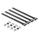 DELOCK cable management panel 91067 για rack 19", 1U, βάθος 44.2mm, μεταλλικό, μαύρο DELOCK cable management panel 91067 για rack 19", 1U, βάθος 44.2mm, μεταλλικό, μαύρο