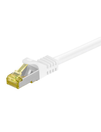 GOOBAY καλώδιο δικτύου 91090, CAT 7 S/FTP, copper, 500MHz, 0.50m, λευκό GOOBAY καλώδιο δικτύου 91090, CAT 7 S/FTP, copper, 500MHz, 0.50m, λευκό