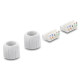 DELOCK σύνδεσμος LSA 91126, CAT 6A unshielded, tool-free, λευκός DELOCK σύνδεσμος LSA 91126, CAT 6A unshielded, tool-free, λευκός