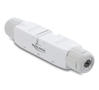 DELOCK σύνδεσμος LSA 91126, CAT 6A unshielded, tool-free, λευκός DELOCK σύνδεσμος LSA 91126, CAT 6A unshielded, tool-free, λευκός