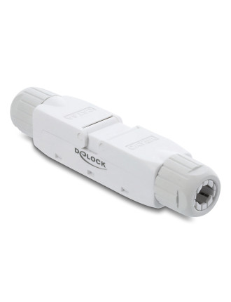 DELOCK σύνδεσμος LSA 91126, CAT 6A unshielded, tool-free, λευκός DELOCK σύνδεσμος LSA 91126, CAT 6A unshielded, tool-free, λευκός