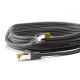 GOOBAY καλώδιο δικτύου 91608, CAT 7 S/FTP, 500MHz, CU, 2m, μαύρο