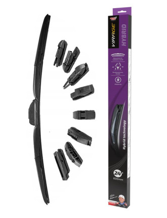 MOJE AUTO υαλοκαθαριστήρας Hybrid 92-H24, 24" (600mm), 9 αντάπτορες MOJE AUTO υαλοκαθαριστήρας Hybrid 92-H24, 24" (600mm), 9 αντάπτορες