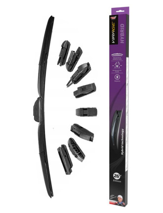 MOJE AUTO υαλοκαθαριστήρας Hybrid 92-H26, 26" (650mm), 9 αντάπτορες MOJE AUTO υαλοκαθαριστήρας Hybrid 92-H26, 26" (650mm), 9 αντάπτορες