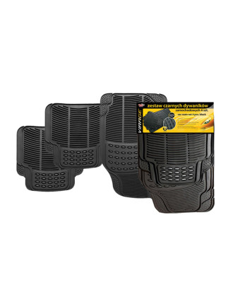 MOJE AUTO σετ πατάκια αυτοκινήτου 93-011, universal, μαύρο, 4τμχ MOJE AUTO σετ πατάκια αυτοκινήτου 93-011, universal, μαύρο, 4τμχ