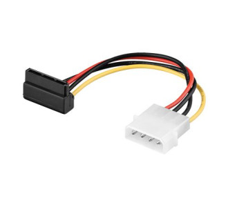 GOOBAY καλώδιο τροφοδοσίας 4 pin σε SATA 93030, 0.13m