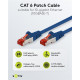 GOOBAY καλώδιο δικτύου 93211, CAT 6 S/FTP, copper, 250MHz, 0.25m, μπλε GOOBAY καλώδιο δικτύου 93211, CAT 6 S/FTP, copper, 250MHz, 0.25m, μπλε
