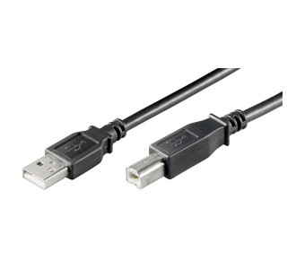 GOOBAY καλώδιο USB 2.0 σε USB Type B 93598, 5m, μαύρο