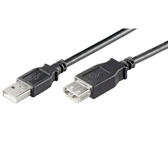 GOOBAY καλώδιο προέκτασης USB 93599, αρσενικό σε θηλυκό, 1.8m, μαύρο GOOBAY καλώδιο προέκτασης USB 93599, αρσενικό σε θηλυκό, 1.8m, μαύρο