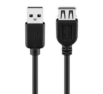GOOBAY καλώδιο προέκτασης USB 93600, αρσενικό σε θηλυκό, 3m, μαύρο GOOBAY καλώδιο προέκτασης USB 93600, αρσενικό σε θηλυκό, 3m, μαύρο