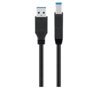 GOOBAY καλώδιο USB 3.0 93655, 5 Gbit/s, 1.8m, μαύρο