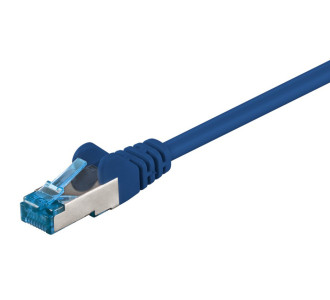 GOOBAY καλώδιο δικτύου 93656, CAT 6A S/FTP, 500 MHz, Copper, 0.5m, μπλε