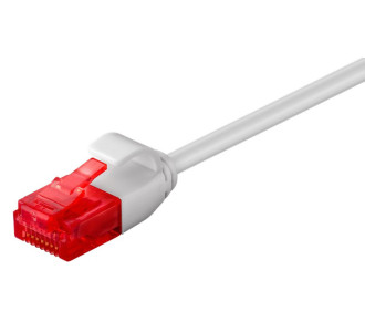 GOOBAY καλώδιο δικτύου 93751, CAT 6 U/UTP, slim, copper, 2m, γκρι