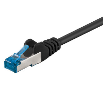 GOOBAY καλώδιο δικτύου 94152, CAT 6A S/FTP, 500MHz, Copper, 0.25m, μαύρο