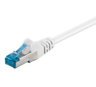 GOOBAY καλώδιο δικτύου 94158, CAT 6A S/FTP, 500 MHz, Copper, 0.25m, λευκό