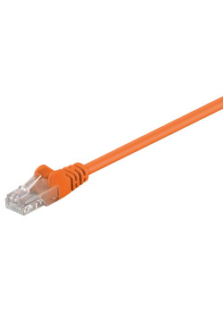 GOOBAY καλώδιο δικτύου 95215, CAT 5e U/UTP, CCA, PVC, 0.5m, πορτοκαλί
