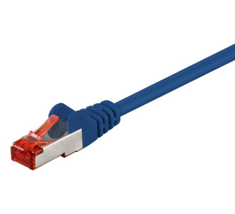 GOOBAY καλώδιο δικτύου 95462, CAT 6 S/FTP, CCA, 250MHz, 0.5m, μπλε