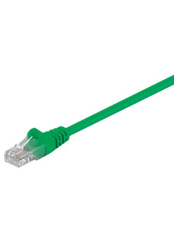 GΟOBAY καλώδιο δικτύου 95558, CAT 5e U/UTP, CCA, PVC, 1.5m, πράσινο