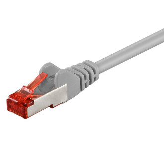 GOOBAY καλώδιο δικτύου 95579, CAT 6 S/FTP, copper, 250MHz, 1.5m, γκρι