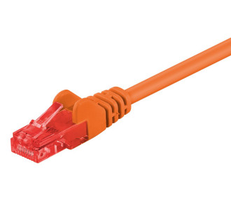 GOOBAY καλώδιο δικτύου 95594, CAT 6 U/UTP, CCA, 250MHz, 1.5m, πορτοκαλί