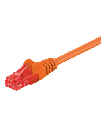 GOOBAY καλώδιο δικτύου 95594, CAT 6 U/UTP, CCA, 250MHz, 1.5m, πορτοκαλί