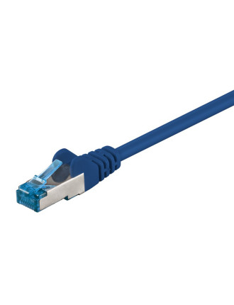 GOOBAY καλώδιο δικτύου 95599, CAT 6A S/FTP (PiMF), Copper, 1.5m, μπλε