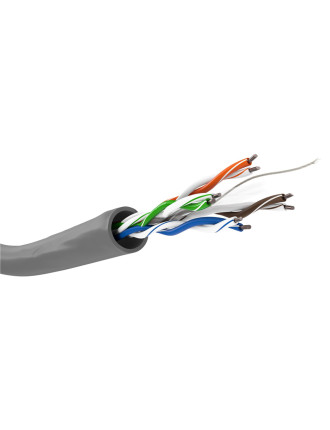 GOOBAY καλώδιο δικτύου 95694, CAT 6 U/UTP, CCA, 100m, γκρι