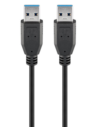 GOOBAY καλώδιο USB 3.0 95717, 5 Gbps, 1m, μαύρο