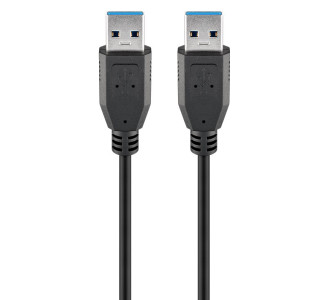 GOOBAY καλώδιο USB 3.0 96117, 5 Gbps, 5m, μαύρο