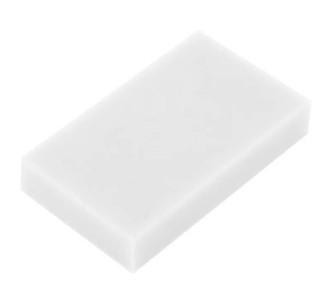 Σφουγγάρι καθαρισμού 97-026, μελαμίνης, 7x2x12cm, λευκό