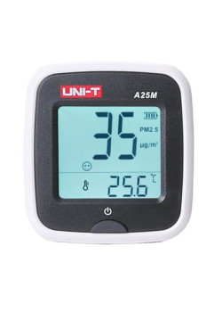 UNI-T ψηφιακός μετρητής περιβάλλοντος A25M, PM2.5 & θερμοκρασία