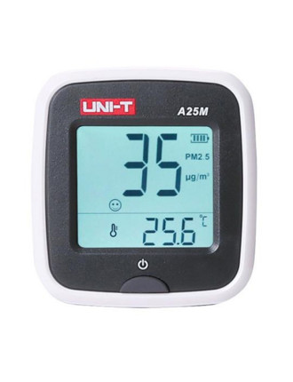 UNI-T ψηφιακός μετρητής περιβάλλοντος A25M, PM2.5 & θερμοκρασία UNI-T ψηφιακός μετρητής περιβάλλοντος A25M, PM2.5 & θερμοκρασία