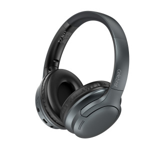 CELEBRAT headphones A33, ασύρματα & ενσύρματα, ANC, 40mm, 300mAh, μαύρα
