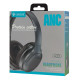 CELEBRAT headphones A33, ασύρματα & ενσύρματα, ANC, 40mm, 300mAh, μαύρα