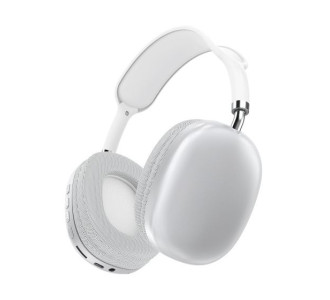 CELEBRAT headphones A35, ασύρματα & ενσύρματα, micro SD, 40mm, 200mAh, λευκά