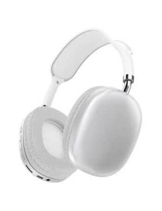 CELEBRAT headphones A35, ασύρματα & ενσύρματα, micro SD, 40mm, 200mAh, λευκά