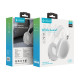 CELEBRAT headphones A35, ασύρματα & ενσύρματα, micro SD, 40mm, 200mAh, λευκά