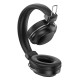 CELEBRAT headphones A36, ασύρματα & ενσύρματα, micro SD, 40mm, 250mAh, μαύρα