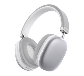CELEBRAT headphones A39, ασύρματα & ενσύρματα, micro SD, 40mm, 400mAh, ασημί
