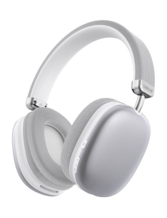 CELEBRAT headphones A39, ασύρματα & ενσύρματα, micro SD, 40mm, 400mAh, ασημί CELEBRAT headphones A39, ασύρματα & ενσύρματα, micro SD, 40mm, 400mAh, ασημί