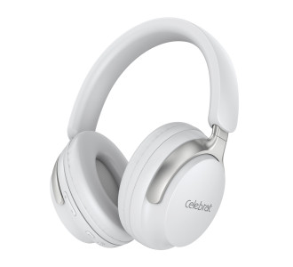 CELEBRAT headphones A40, ασύρματα & ενσύρματα, 40mm, 250mAh, λευκά