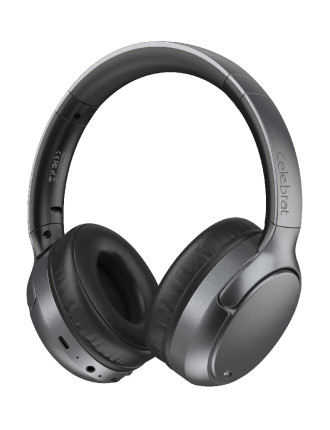 CELEBRAT headphones A41, ασύρματα & ενσύρματα, 40mm, 400mAh, ANC, μαύρα CELEBRAT headphones A41, ασύρματα & ενσύρματα, 40mm, 400mAh, ANC, μαύρα