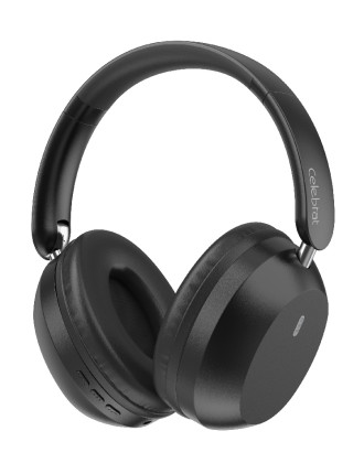 CELEBRAT headphones A43, ασύρματα & ενσύρματα, 40mm, 300mAh, μαύρα