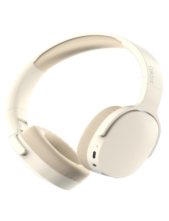CELEBRAT headphones A45, ασύρματα & ενσύρματα, micro SD, 40mm, 250mAh, μπεζ CELEBRAT headphones A45, ασύρματα & ενσύρματα, micro SD, 40mm, 250mAh, μπεζ