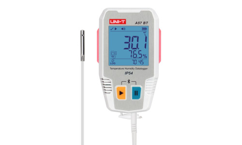 UNI-T ψηφιακό θερμόμετρο & υγρασιόμετρο A57 BT, -40~85 °C, Bluetooth, IP54
