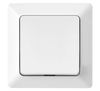 EMOS μπουτόν κουδουνιού/κλιμακοστάσιου A6100.4, μονό, 1/0, 10A, λευκό