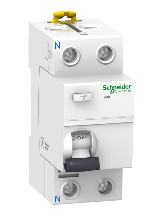 SCHNEIDER ELECTRIC διακόπτης διαρροής Acti9 iIDK, 2P, 40A 30mA, τύπου AC